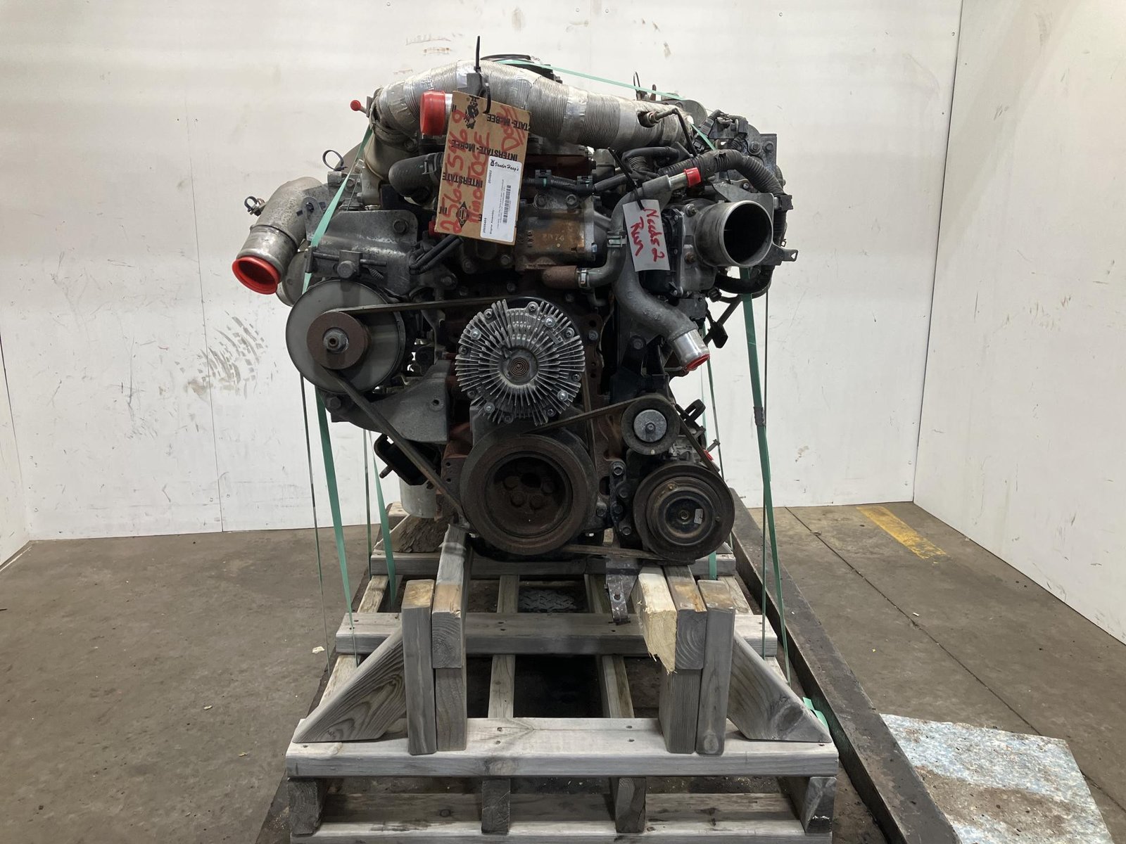 Used Hino J05E engine for sale, side view