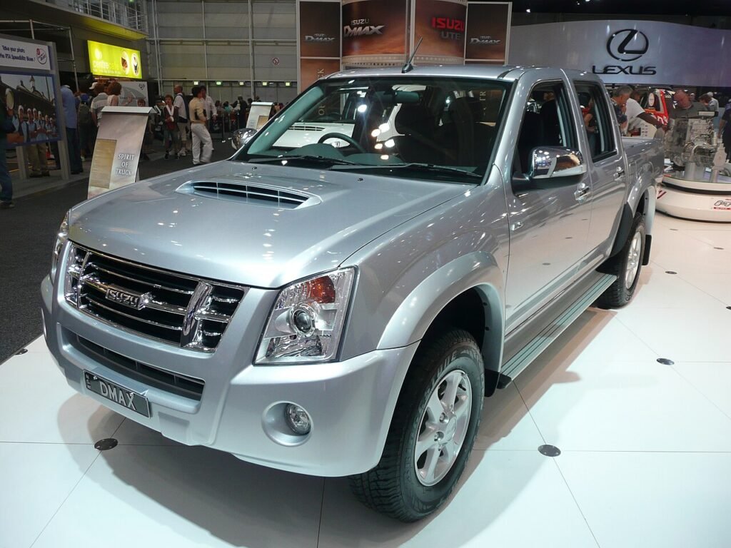 Isuzu D-Max pickup powered by the 4JJ1 3.0 diesel
