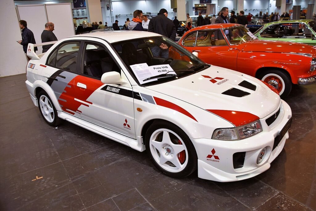 Mitsubishi Lancer Evolution V with 4G63T turbo engine