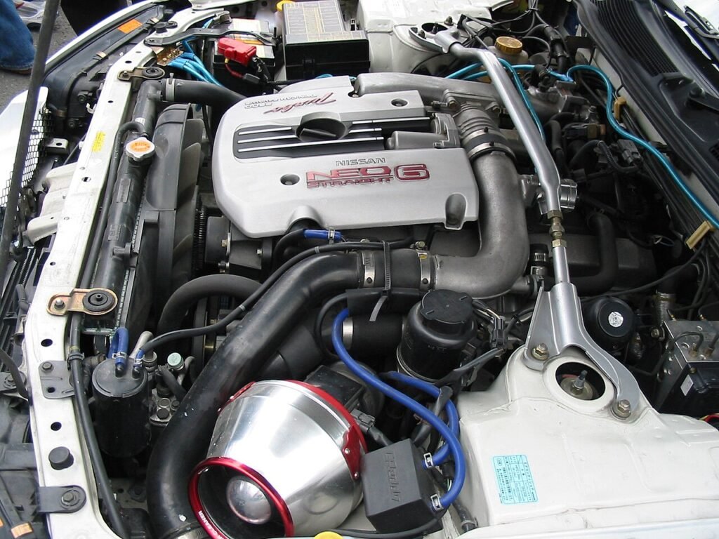 Nissan RB25DET NEO engine in a Skyline R34