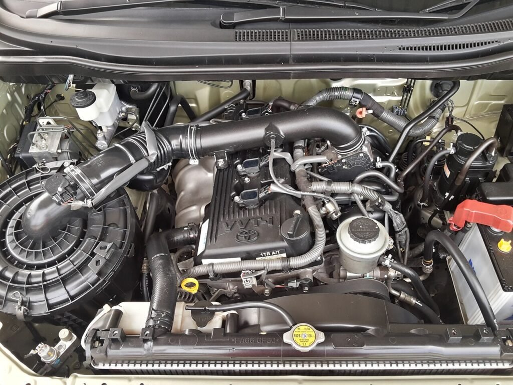 Toyota 1TR-FE engine fitted in a Toyota Innova